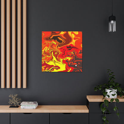 "Abstract Energy in Motion" - The Alien Canva