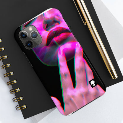 „Identität in der Abstraktion: Erforschung digitaler Selbstporträts“ – The Alien Tough Phone Cases