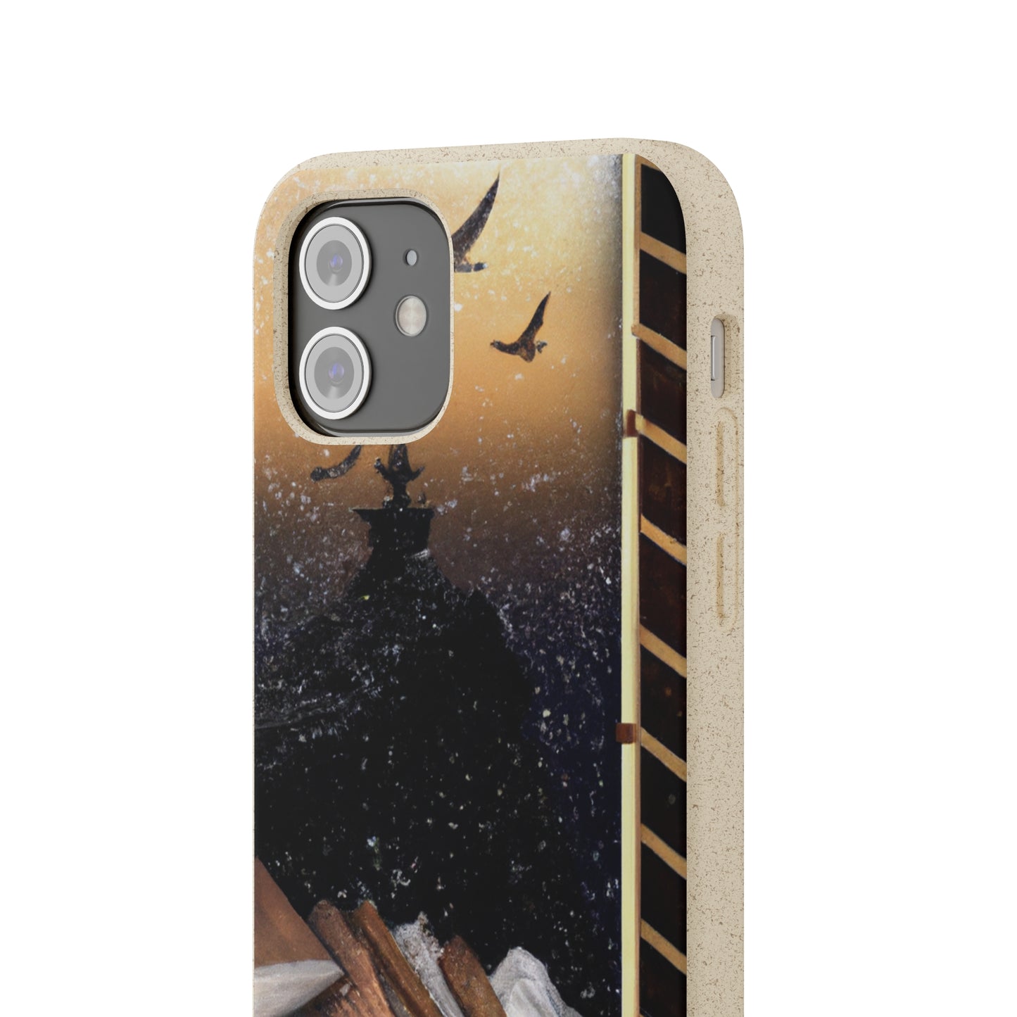 "A Tale of Storytelling Art: A Mixed Media Masterpiece" - The Alien Eco-friendly Cases