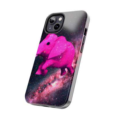 "Majestic Pinkelephant Exploration": las fundas para teléfonos extraterrestres resistentes