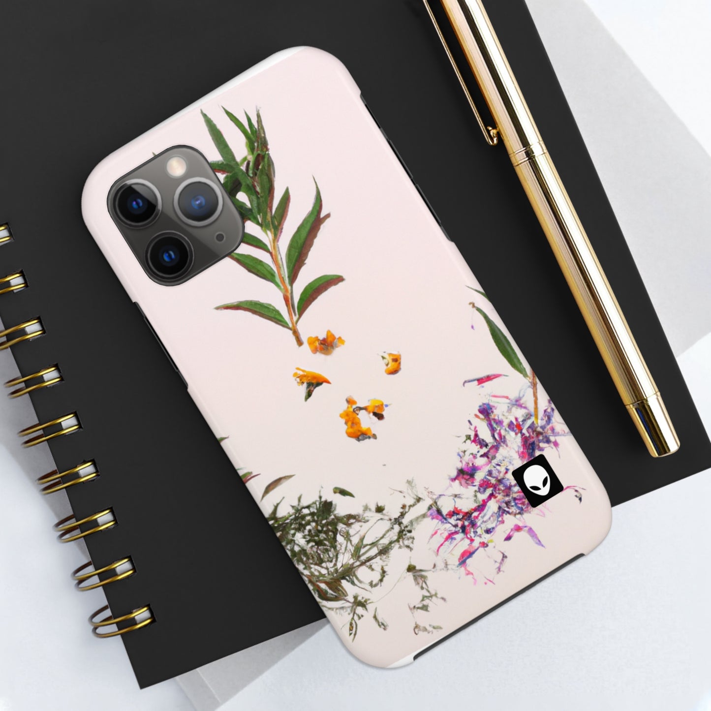 „Die Palette der Natur erkunden: Ein Experiment in der abstrakten Kunst“ – The Alien Tough Phone Cases