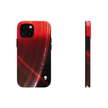 "Illuminating Reflection: Light and Shadow in Abstract Art" - The Alien Tough Phone Cases