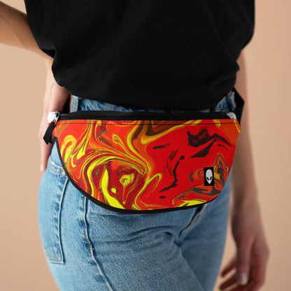 "Abstract Energy in Motion"- The Alien Fanny Pack