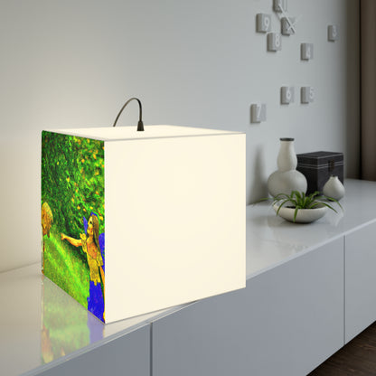 The Fairy and the Brave Adventurer - The Alien Light Cube Lamp