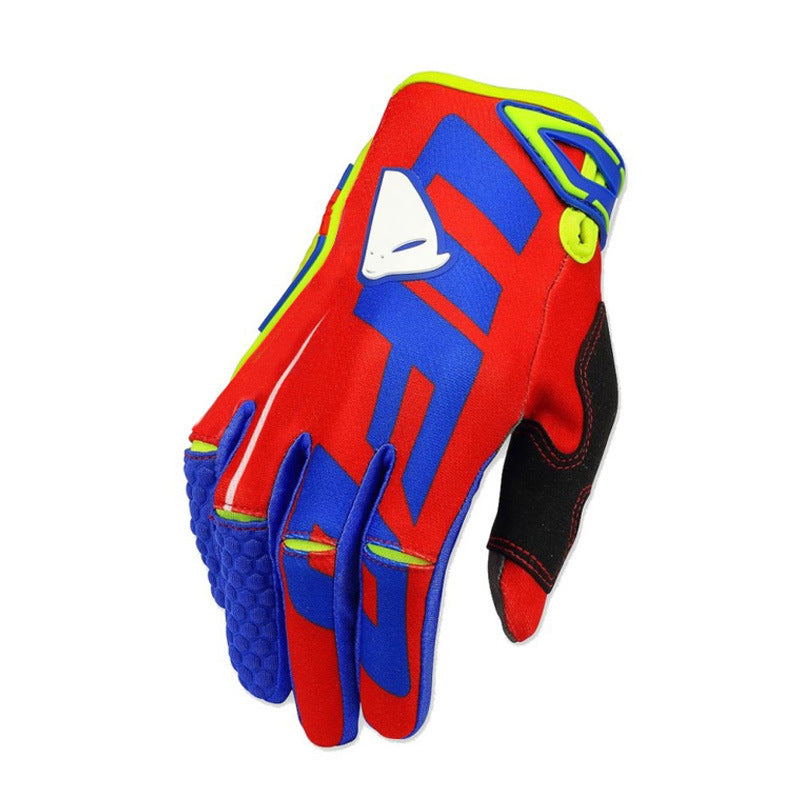 Guantes para motocicleta, ciclismo, todoterreno, guantes transpirables con dedos largos