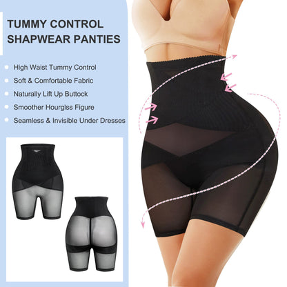 Pantalones con control de barriga Pantalones con levantamiento de glúteos de cintura alta