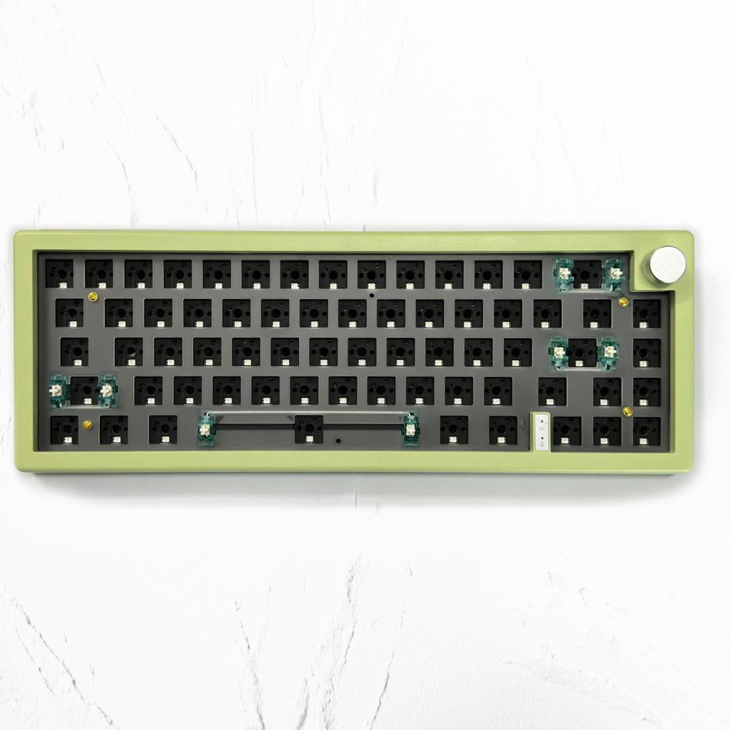 Three-model Customized DIY With Knob Support Hot Plug RGB Backlit Mechanical Keyboard Kit