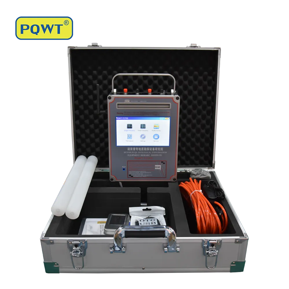 PQWT-TC1200 industrial metal detectors 1500m deep water detector Location of groundwater measurements instruments Well drilling