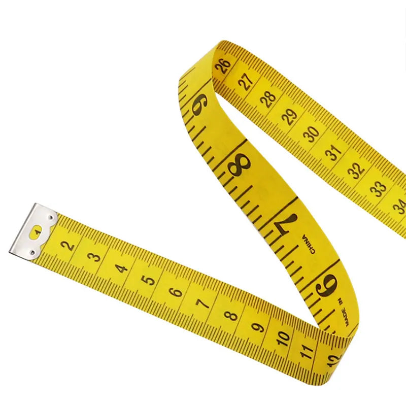 Soft 3m 300cm sewing tailor's tape body measuring ruler tailor's soft tape measuring tape