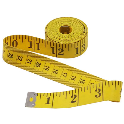 Soft 3m 300cm sewing tailor's tape body measuring ruler tailor's soft tape measuring tape