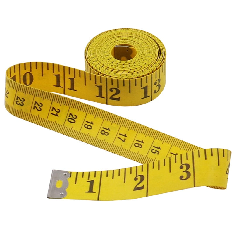 Soft 3m 300cm sewing tailor's tape body measuring ruler tailor's soft tape measuring tape