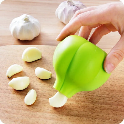 LMETJMA Magic Silikon Knoblauchschäler Peel Nützliche Knoblauchschälmaschine Knoblauch Stripper Peeling Kochen Gemüse Gadgets D0013