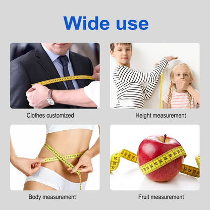 Soft 3m 300cm sewing tailor's tape body measuring ruler tailor's soft tape measuring tape