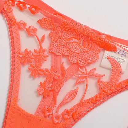 Sexy Lingerie  Costumes Lace Transparent Underwear Women Sensual Lingerie Woman Lingerie 3 Pieces