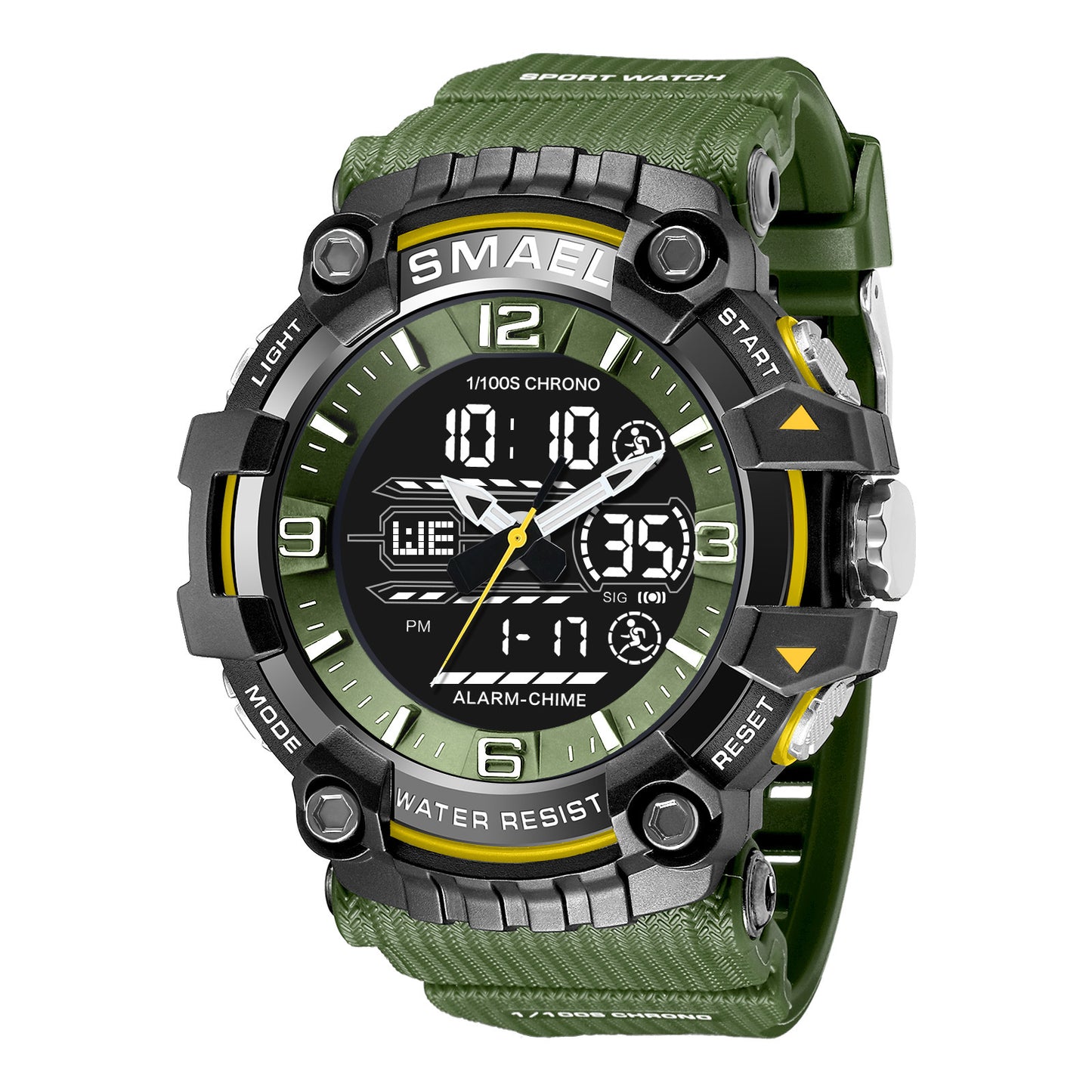 Outdoor-Sport, wasserdicht, Wecker, leuchtende Uhr