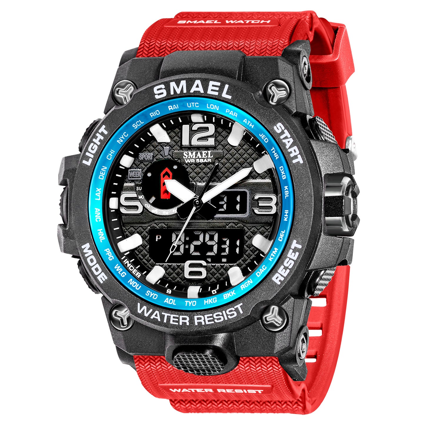 Men's Army Style Watch Waterproof Electronic Sports