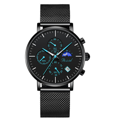 Estudiante Masculino Reloj Multifuncional para Hombres Deportes Luminoso Impermeable