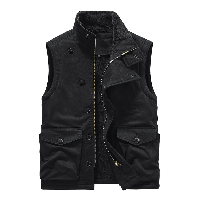 Middle-aged Men's Waistcoat Vest Waistcoat