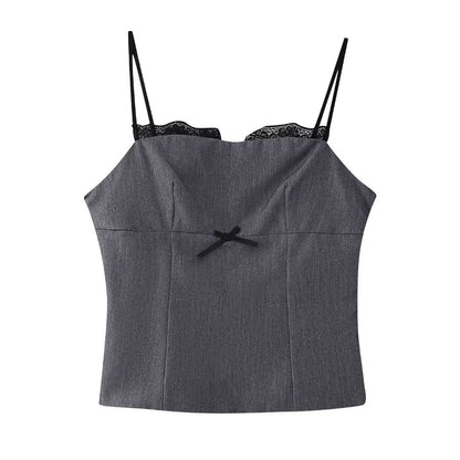 Damen Kleidung Top aus Seidensatin