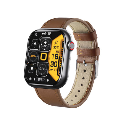 Reloj inteligente Bluetooth Llamadas Frecuencia cardíaca Temperatura corporal Asistente de voz Pulsera inteligente Reloj deportivo