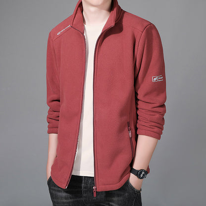 Verdickter Mantel Herrenjacke Trendiger Mantel