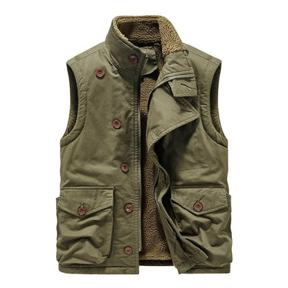 Middle-aged Men's Waistcoat Vest Waistcoat