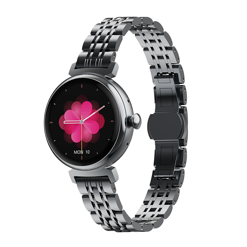 Reloj inteligente para mujer, deportivo, informal, con frecuencia cardíaca, pulsera de llamadas Bluetooth