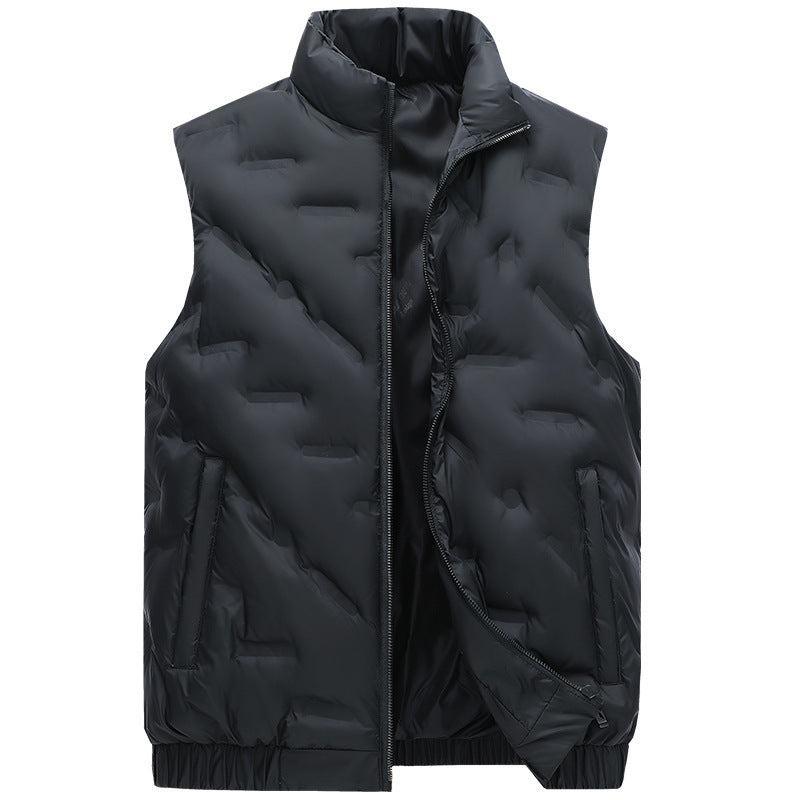 Warm Cotton Vest Male Thickening Exercise