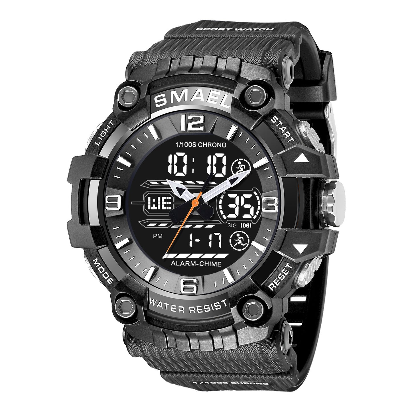 Outdoor-Sport, wasserdicht, Wecker, leuchtende Uhr