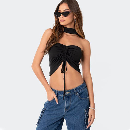 Damenbekleidung Frühling Sommer Einzigartiges Design Sexy Tube Top