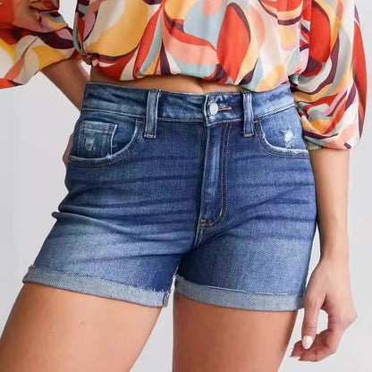 High Waist Curl Alle passenden Denim Shorts Damen