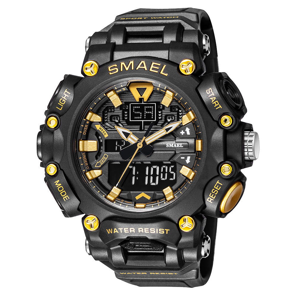 Trendy Multifunctional Waterproof Outdoor Sports Watch