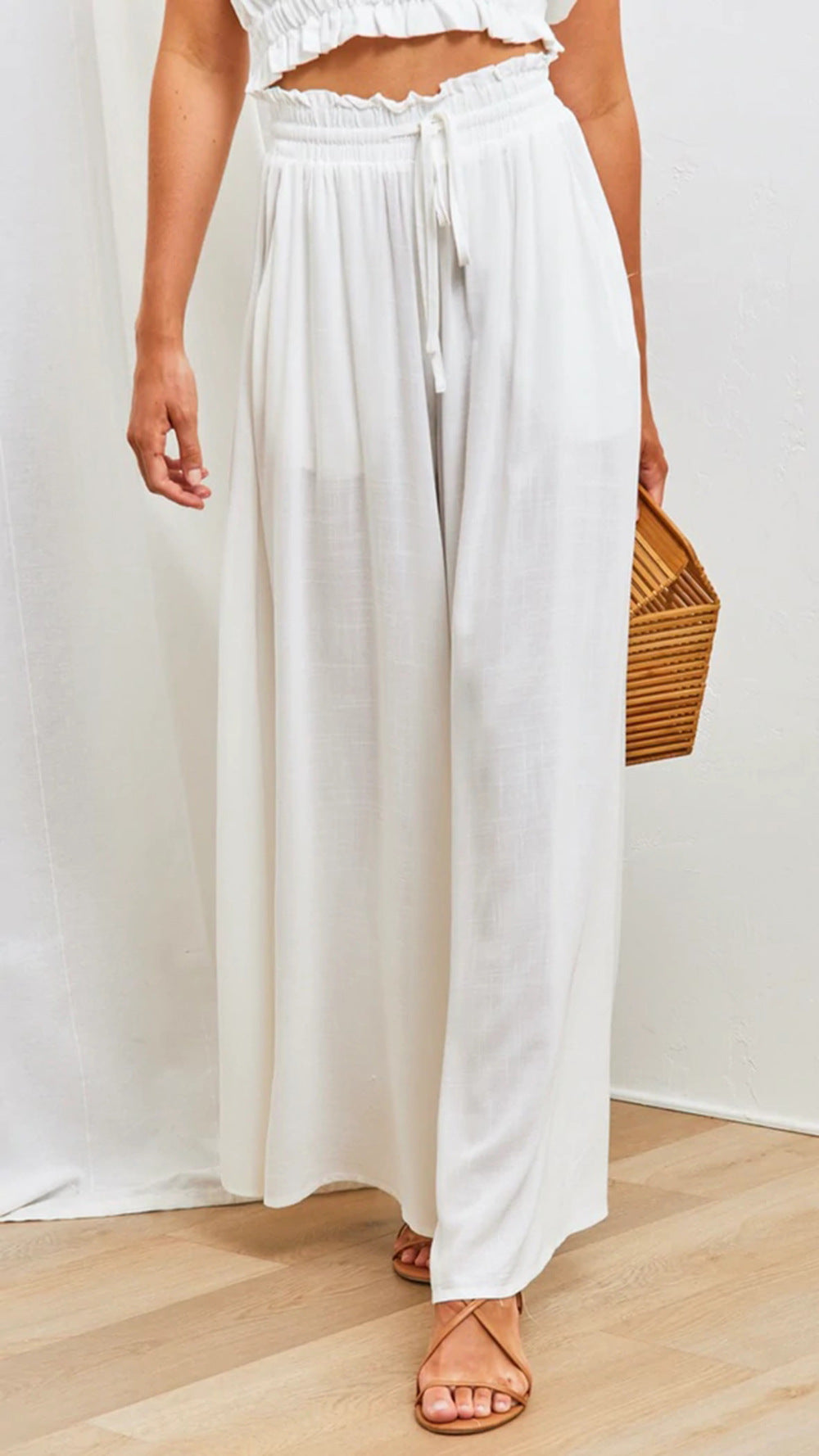 Spring Summer Casual Wide Leg Popular Loose Casual Trousers for Women