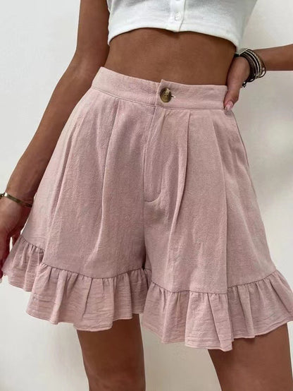 Shorts Beiläufige Weite Bein Lose Shorts Sommer Neue Frauen Kleidung Hohe Taille Shorts