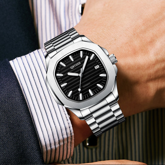 Reloj mecánico automático luminoso para hombre