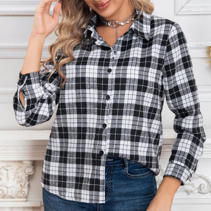 Primavera otoño mujer primavera otoño manga larga camiseta Top cuello en V rayas mujeres Top