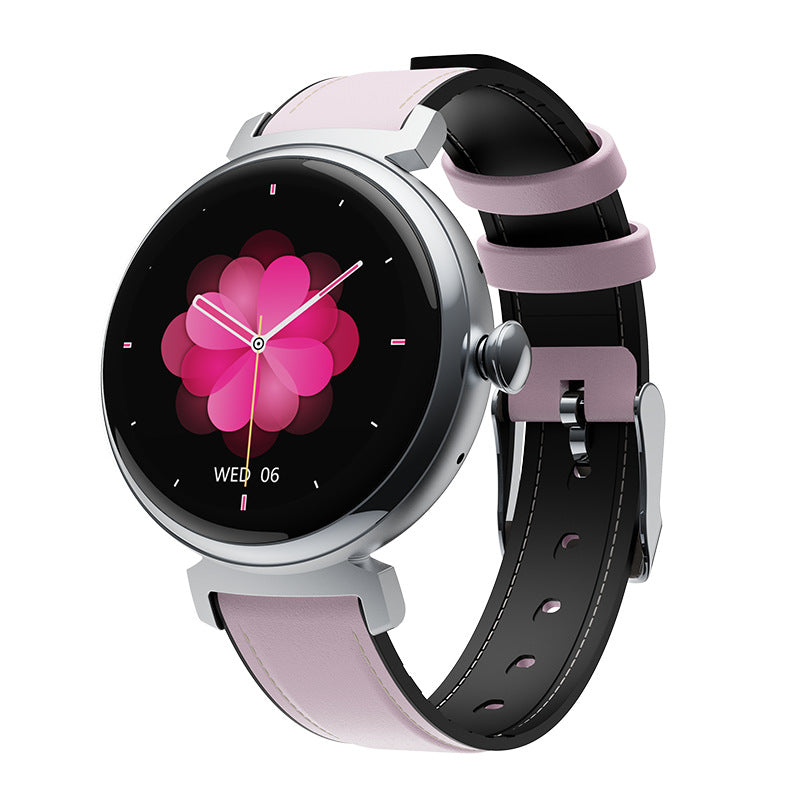 Damen-Smartwatch, sportlich, lässig, Herzfrequenz-Bluetooth-Anruf-Armband