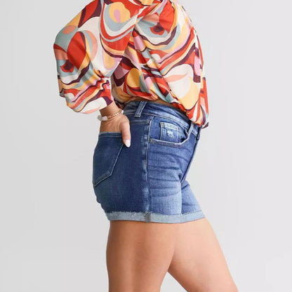 High Waist Curl Alle passenden Denim Shorts Damen