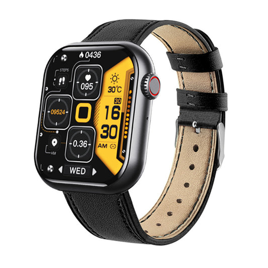 Intelligente Uhr, Bluetooth-Anrufe, Herzfrequenz, Körpertemperatur, Sprachassistent, intelligentes Armband, Sportuhr