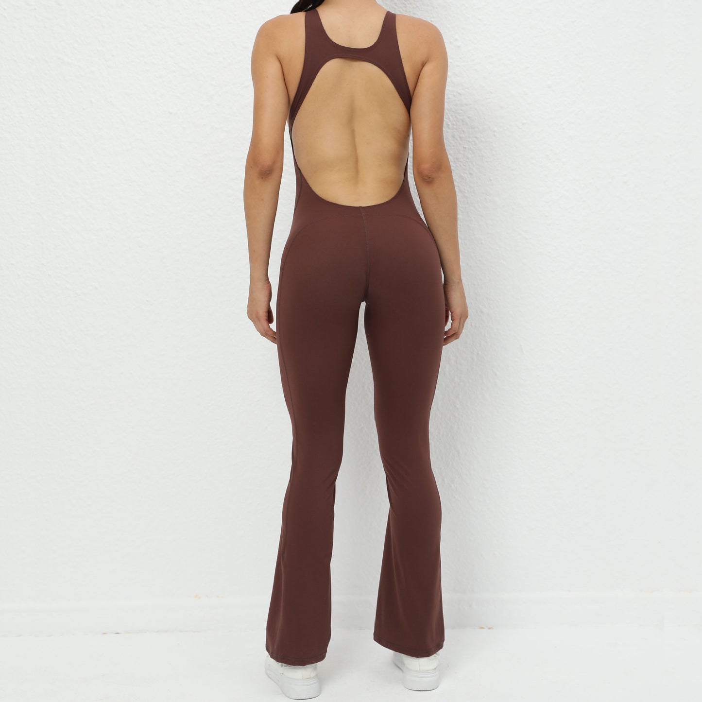 Ropa de Yoga ajustada de secado rápido, ropa deportiva para baile, Fitness, levantamiento de cadera, bocina moldeadora de vientre, pantalones de Yoga de una pieza