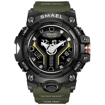 Waterproof Multifunctional Quartz Electronic Watch