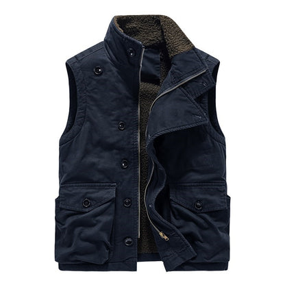 Middle-aged Men's Waistcoat Vest Waistcoat