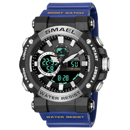 Versatile Luminous Multifunctional Waterproof Electronic Watch