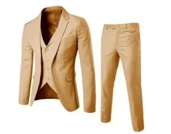 Men's Business Casual Suit Three-piece Suit