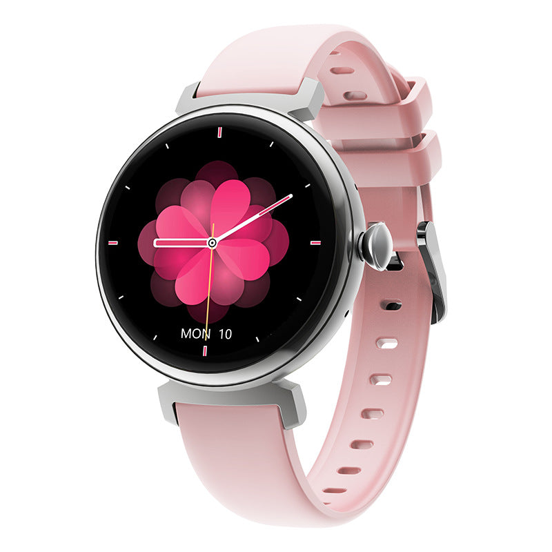 Reloj inteligente para mujer, deportivo, informal, con frecuencia cardíaca, pulsera de llamadas Bluetooth