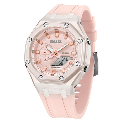 Multifunctional Silicone Electronic Watch Waterproof