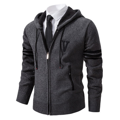 Winter Men's Sweater Knitwear Coat