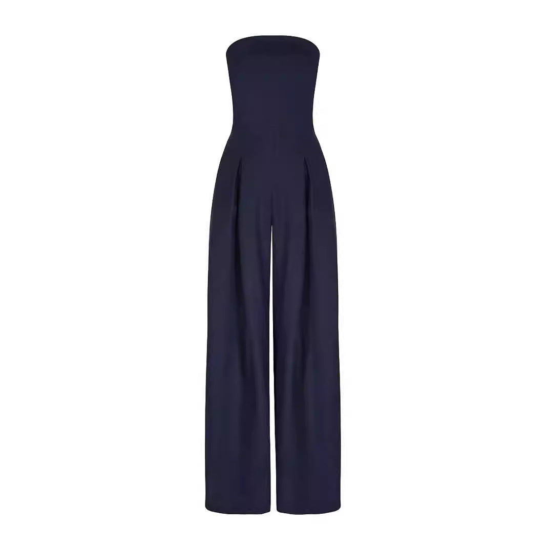 Lässiger, rückenfreier, Slim Fit-Jumpsuit für Damen