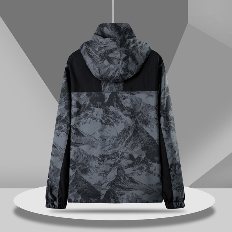 Outdoor Shell Jacket Three-in-one Detachable Jacket