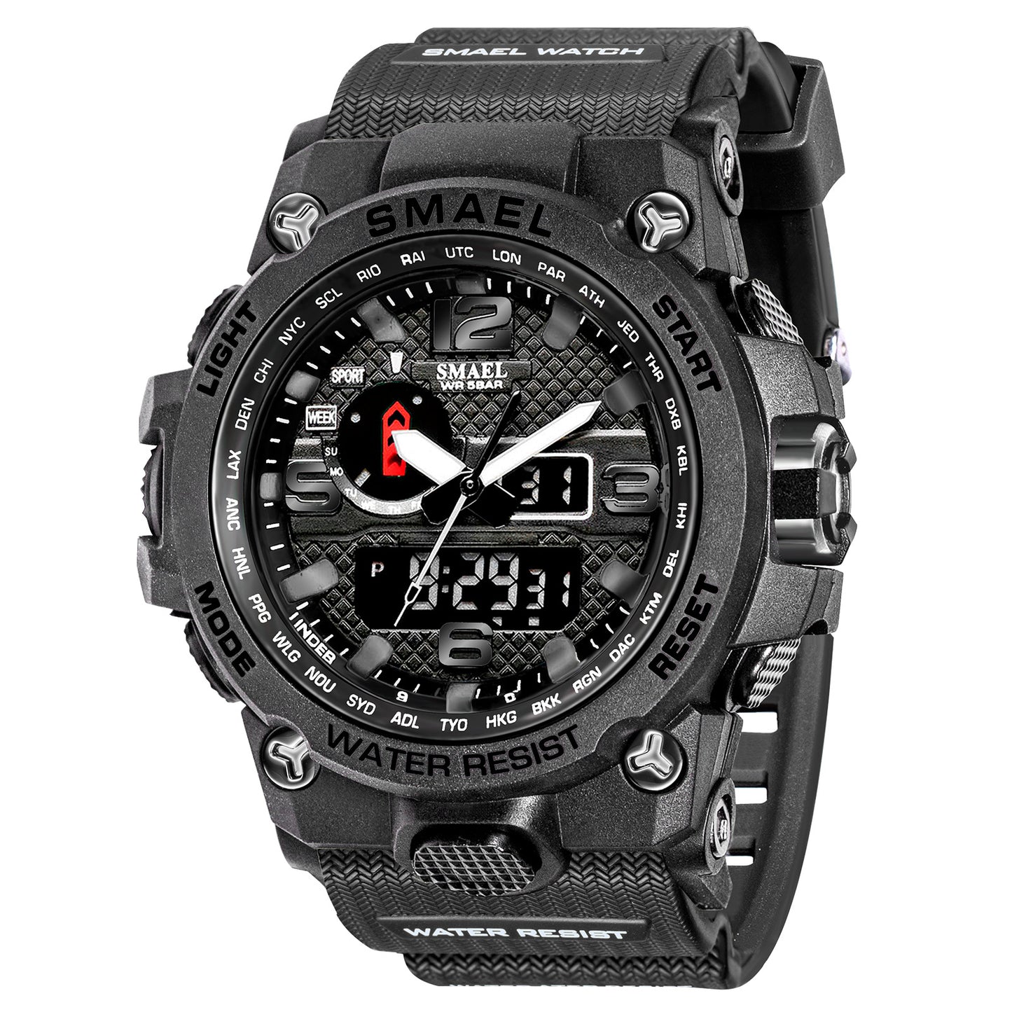 Men's Army Style Watch Waterproof Electronic Sports